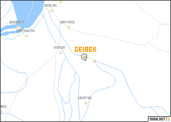 map of Geibek