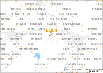 map of Geich