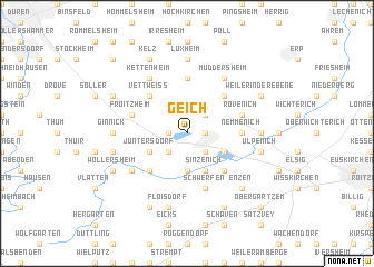 map of Geich