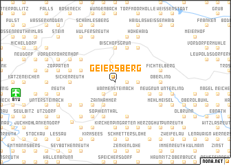 map of Geiersberg