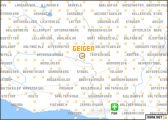 map of Geigen