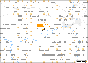 map of Geilnau