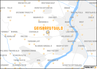 map of Geisbardtdůlő