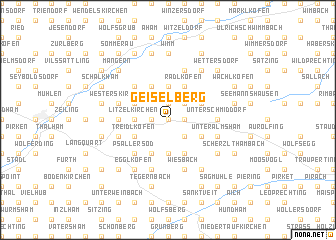 map of Geiselberg