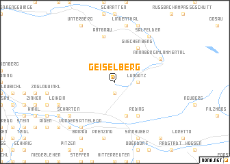 map of Geiselberg