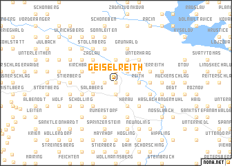 map of Geiselreith