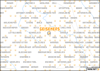 map of Geisemers