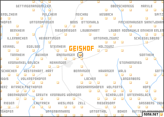 map of Geishof