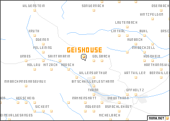 map of Geishouse