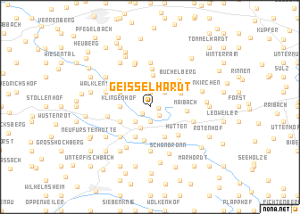 map of Geißelhardt