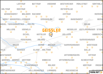 map of Geißler