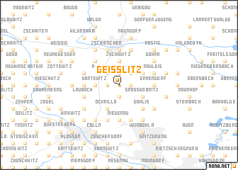 map of Geißlitz