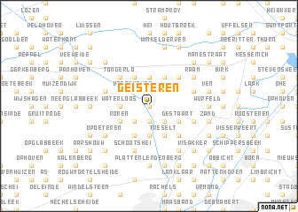 map of Geisteren