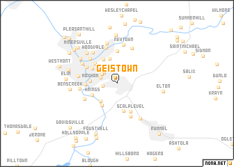 map of Geistown