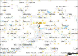 map of Geisweid