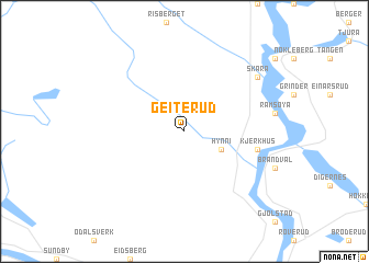 map of Geiterud