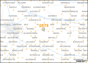 map of Geite