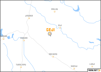 map of Geji