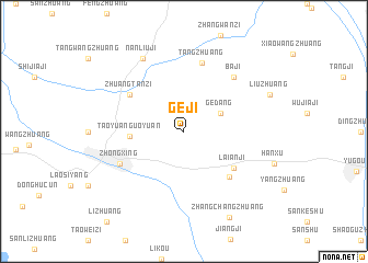 map of Geji