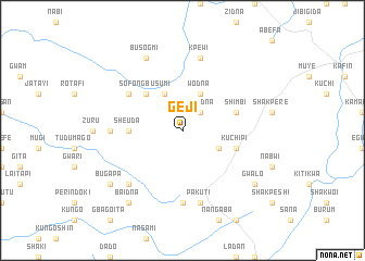 map of Geji
