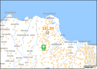 map of Gelam