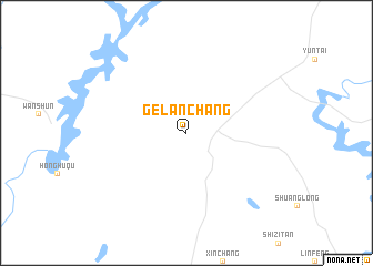 map of Gelanchang