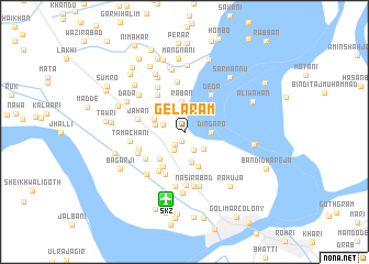 map of Gelarām