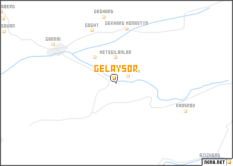 map of Gelaysor