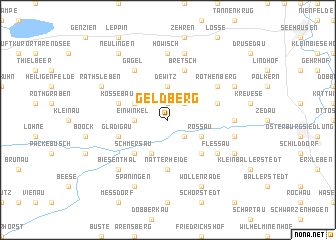 map of Geldberg