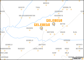 map of Gelebeda