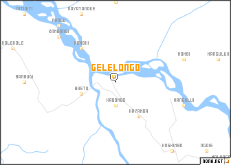 map of Gelelongo