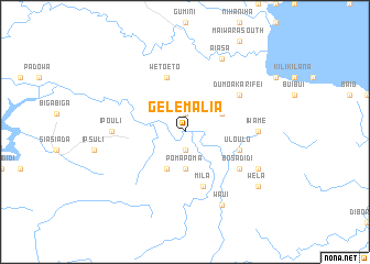 map of Gelemalia