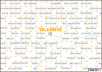 map of Gelembeke