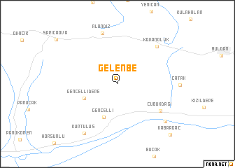 map of Gelenbe