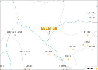 map of Gelengu