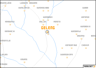 map of Geleng