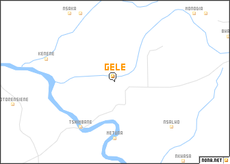 map of Gele