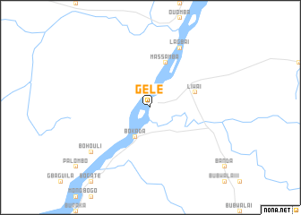 map of Gele