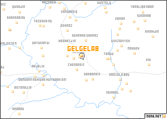 map of Gelgelāb