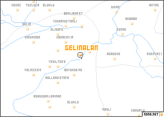 map of Gelinalan