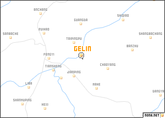 map of Gelin