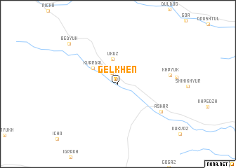 map of Gel\