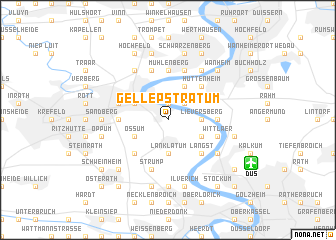 map of Gellep-Stratum