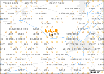 map of Gellik