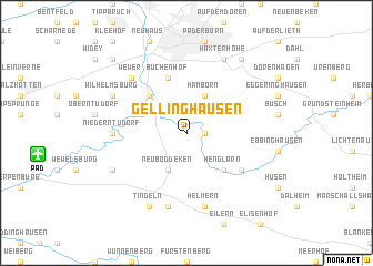 map of Gellinghausen