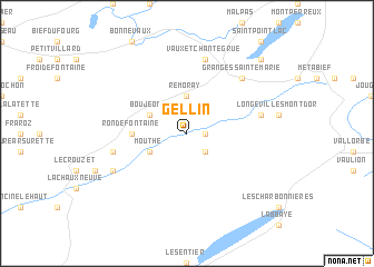 map of Gellin