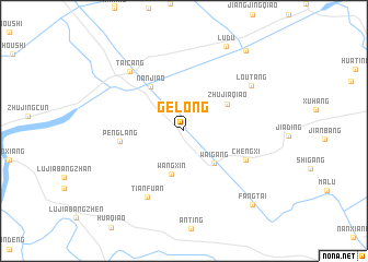 map of Gelong