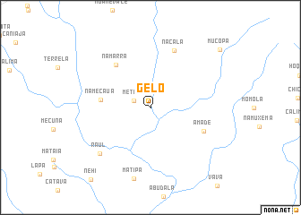 map of Gelo