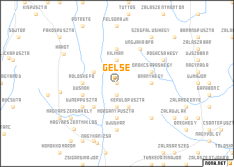 map of Gelse