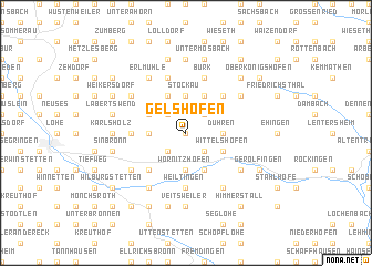 map of Gelshofen